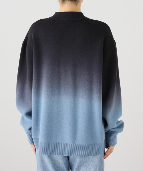 DIME カーディガン Dime Dipped Cardigan / Icy Blue (ダイム ニット/セーター