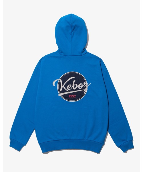 Keboz グレー フーディ Mサイズ keboz パーカー グレー フーディ ケボズ バックロゴ