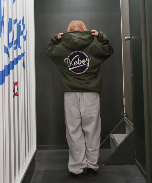 KEBOZ パーカー BB LOGO SWEAT HOODIE メンズ : ZOZOTOWN Yahoo