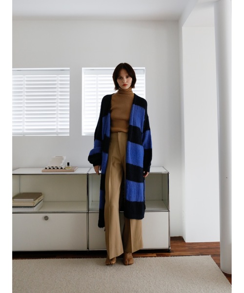 Katrin TOKYO カーディガン mohair like long knit cardigan