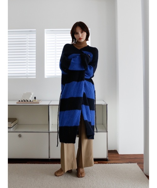 Katrin TOKYO カーディガン mohair like long knit cardigan