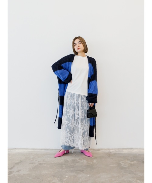 Katrin TOKYO カーディガン mohair like long knit cardigan