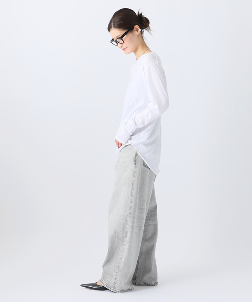 AP STUDIO tシャツ 追加 New ラウンドテールTシャツ レディース