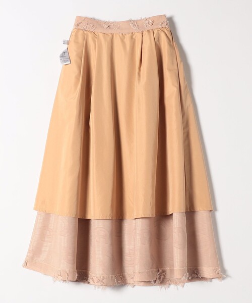 anysis 【洗える】フェザーフラワージャカード スカート　新品　0 洗える】フェザーフラワージャカード スカート / any SiS