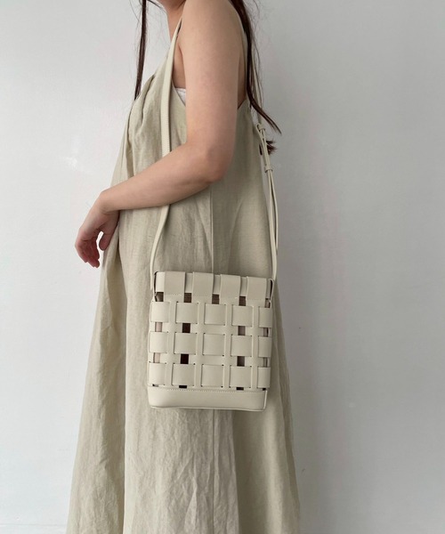 EFOLE ショルダーバッグ バッグ Mesh shoulder bag/メッシュ