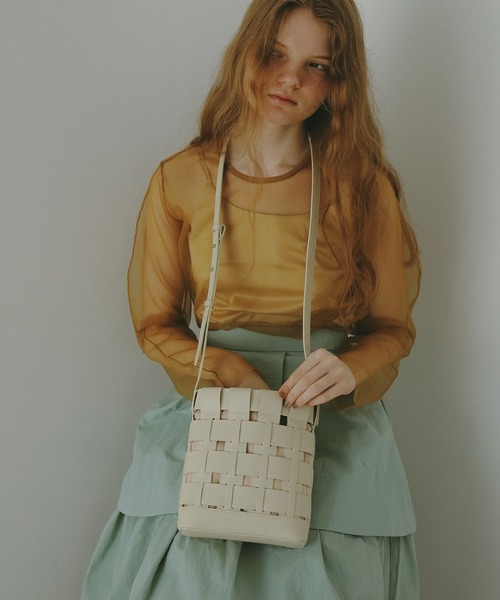 EFOLE ショルダーバッグ バッグ Mesh shoulder bag/メッシュ