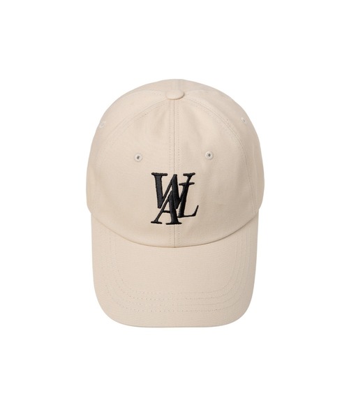【ANDAR】 Signature Logo Ball Cap / 追跡付 VARZAR - STUD LOGO OVER FIT BALL CAP BLACK【VZR4-0004