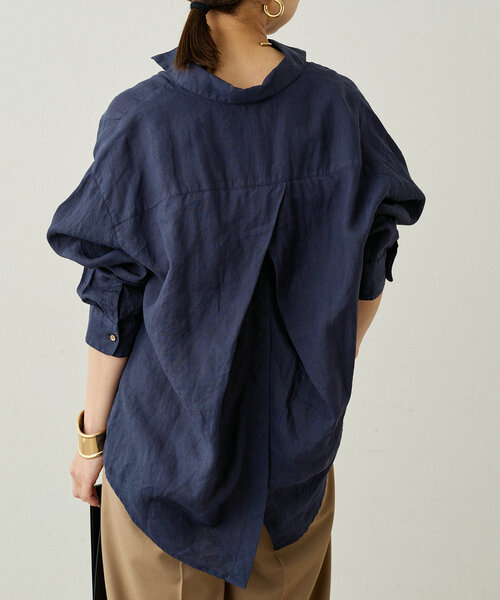 LOUNGEDRESS（ラウンジドレス）の「リネンバックタイシャツ