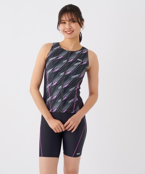 FILA 、セパレート水着 7S 、ココ。 Amazon.co.jp: [フィラ] レディース水着 配色セパレート水着 BPK