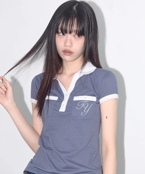 tシャツ A'GEM/9 × .kom 「 FANCY CLUB/ファンシークラブ」 ETERNAL STUD TEE/エターナル スタッド TEE A'GEM/9 × .kom 『 FANCY CLUB/ファンシークラブ』 ETERNAL STUD