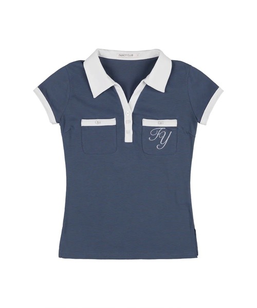 【FANCY CLUB】FY PATCH STRIPE REGLAN TEE ★韓国人気★ 追跡付 A'GEM/9 × .kom 『 FANCY CLUB/ファンシークラブ』 VINTAGE
