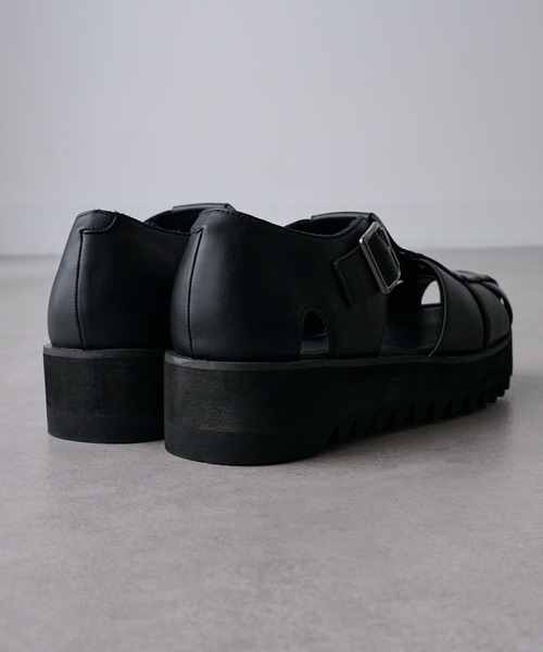 MAGASIN DE MODE HAUS サンダル 「HAUS」厚底SHARK SOLE GRUKHA