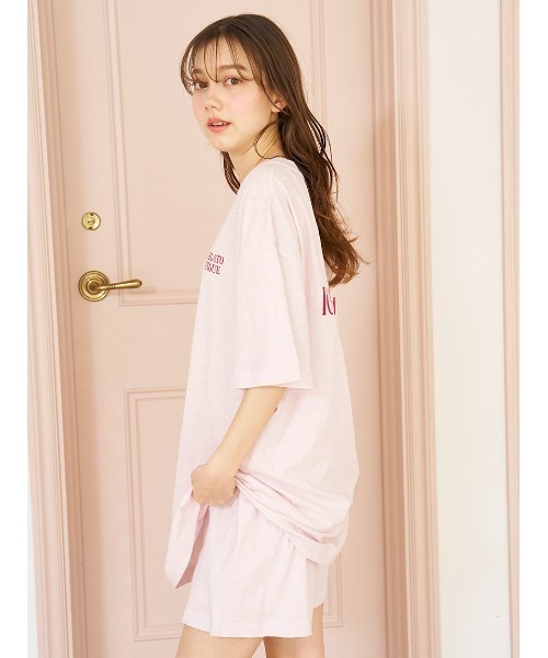 ICEワンポイントビッグTシャツ&ショートパンツ　アイスクリーム ジェラートピケ gelato pique 【ラッピング済み】アイスクリーム