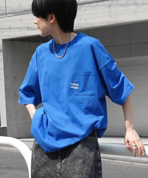 マウスラビット　完売　Tシャツ　青　イェソン　YESTHEDAY 韓国 96thes tシャツ 「96thes」韓国ストリート ビッグシルエット ワン