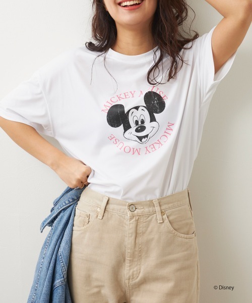 Disney tシャツ 「OP/オーピー」ミッキー/水陸両用半袖Tシャツ