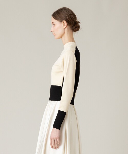 「LOULOU WILLOUGHBY」 長袖ニット 2 ブラック系その他 レディース_画像2