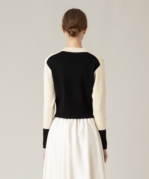 「LOULOU WILLOUGHBY」 長袖ニット 2 ブラック系その他 レディース_画像4