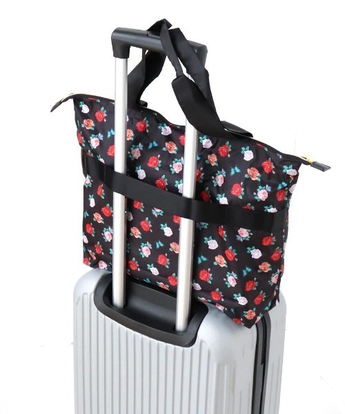 ANNA SUI エコバッグ ローズ柄 ポケッタブルエコバッグ