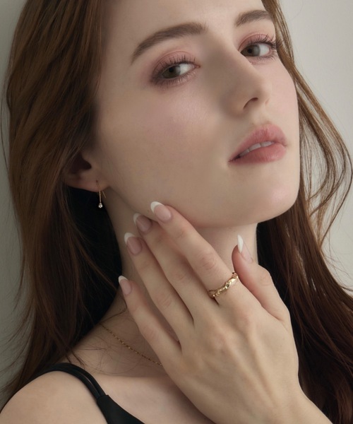 No.600 elliptical nuance ring：指輪 リング LALIQUE - 【新品】elliptical nuance ring / moss greenの通販