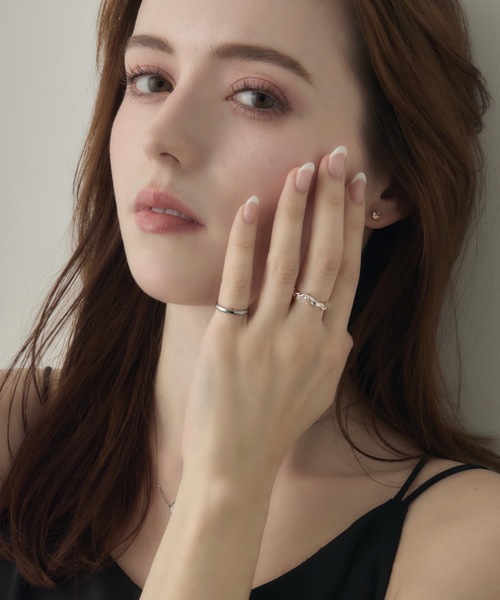 LALIQUE - 【新品】elliptical nuance ring / moss greenの通販
