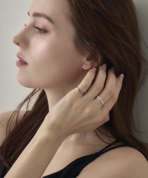 【MIDNIGHT MOMENT】popping clear ring 指輪 リング muku 指輪 リング CLEAR RING/NUANCE レディース : ZOZOTOWN