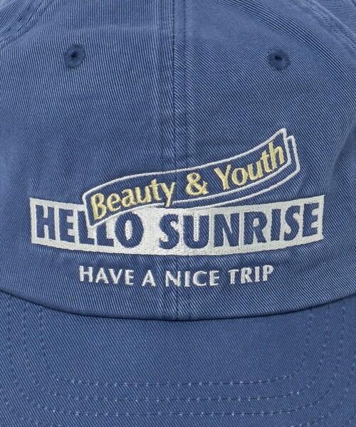 HELLO SUNRISE キャップ 帽子 「別注」「HELLO SUNRISE」ロゴ