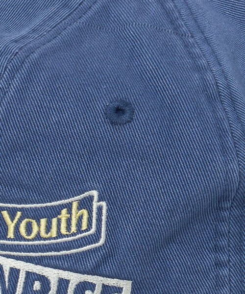 HELLO SUNRISE 刺繍キャップ コバルトブルー BEAUTY&YOUTH UNITED ARROWS｜【別注】<HELLO SUNRISE>ロゴ