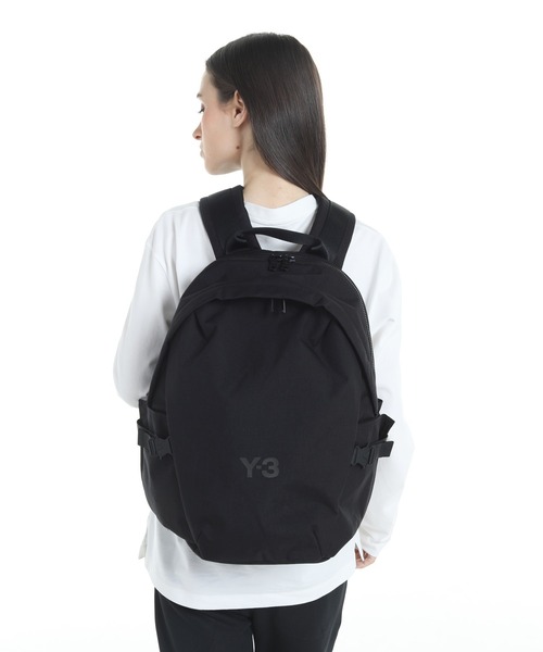 【美品希少✨】Y-3 ヨウジヤマモトリュック TECHLITE TWEAK 黒 Y-3（ワイスリー）の「Y3-/TECHLITE TWEAK バックパック（バック