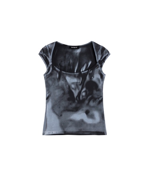 Desigual（デシグアル） tシャツ グラデーションカラー サステナブル