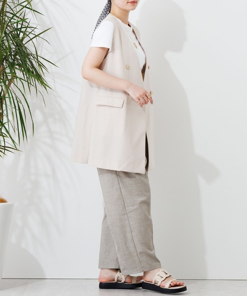 HIMIKO サンダル 「HIMIKO」カットワークトラックソールサンダル