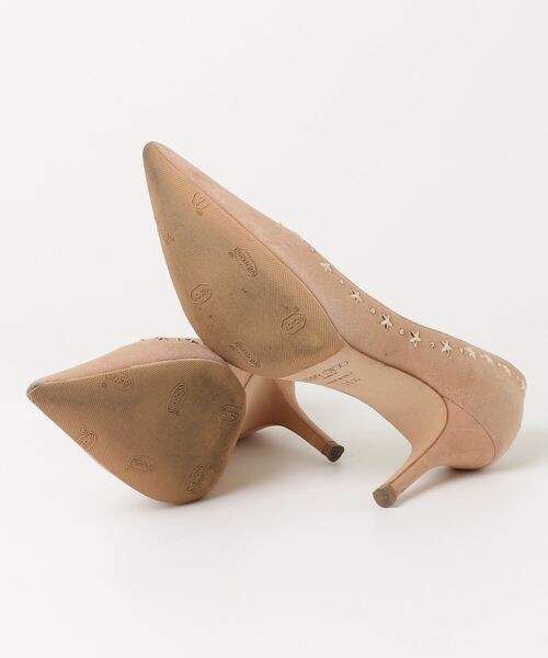 ✨美品✨【JIMMY CHOO】ジミーチュウ レザーパンプス❣️上品ベージュ37 JIMMY CHOO レディースシューズ｜ファッション おすすめ人気商品