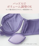 ランジェリー ブラジャー ショーツセット 脇高...の詳細画像4