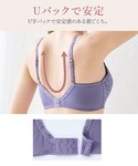 ランジェリー ブラジャー ショーツセット 脇高...の詳細画像5