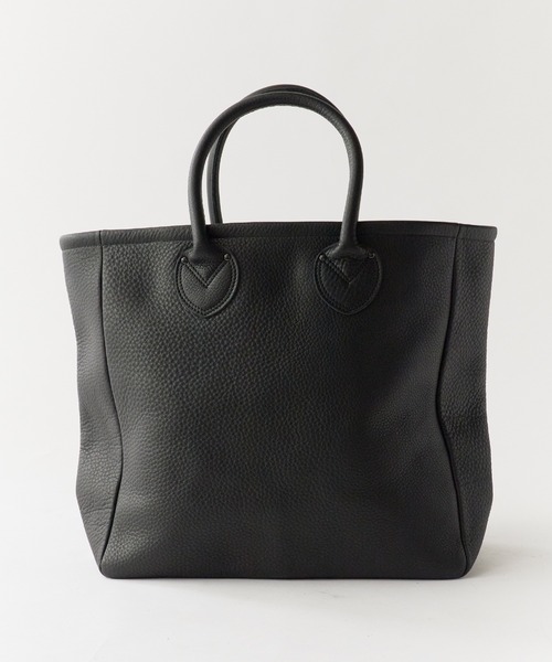 トートバッグ orSlow/オアスロウ LEATHER TOTE ブランドロゴ マチあり トートバッグ 2026年 夏 夏服 メンズ レディースの画像