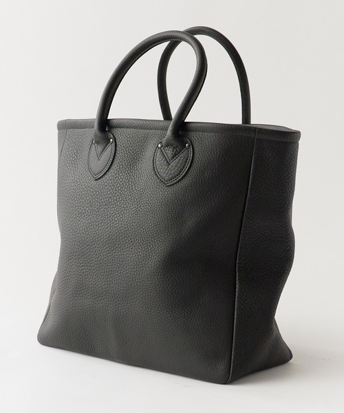 トートバッグ orSlow/オアスロウ LEATHER TOTE ブランドロゴ マチあり トートバッグ 2026年 夏 夏服 メンズ レディースの画像