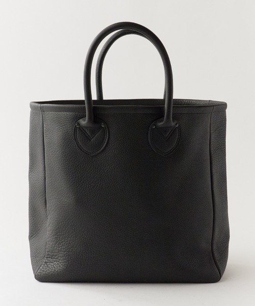 トートバッグ orSlow/オアスロウ LEATHER TOTE ブランドロゴ マチあり トートバッグ 2026年 夏 夏服 メンズ レディースの画像