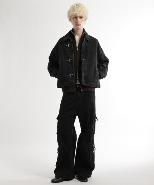 HARE（ハレ） デニムジャケット gジャン 「SET UP対応」ファイヤーマン