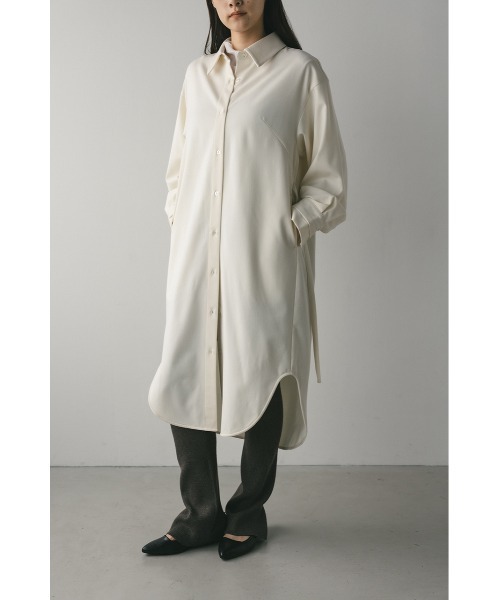 STYLEMIXER（スタイルミキサー） シャツワンピース ミディシャツ