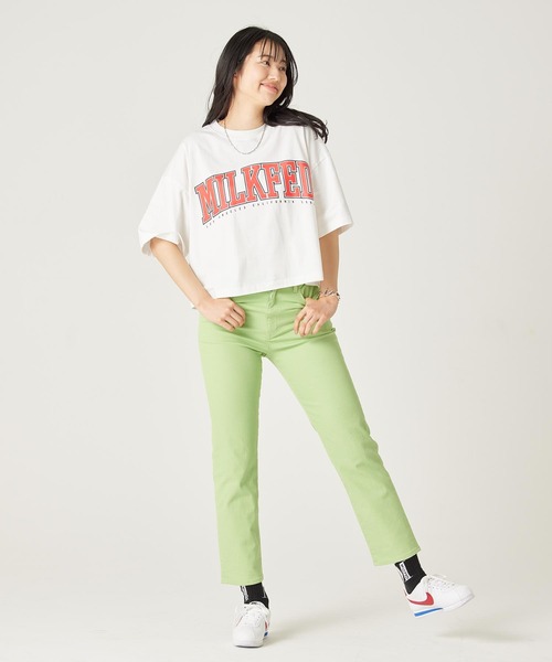 「MILKFED.」 半袖Tシャツ ONE SIZE ホワイト レディース_画像6