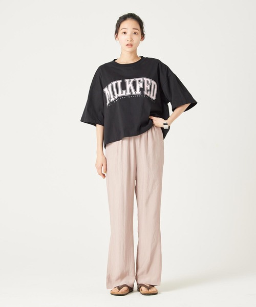 「MILKFED.」 半袖Tシャツ ONE SIZE ホワイト レディース_画像9