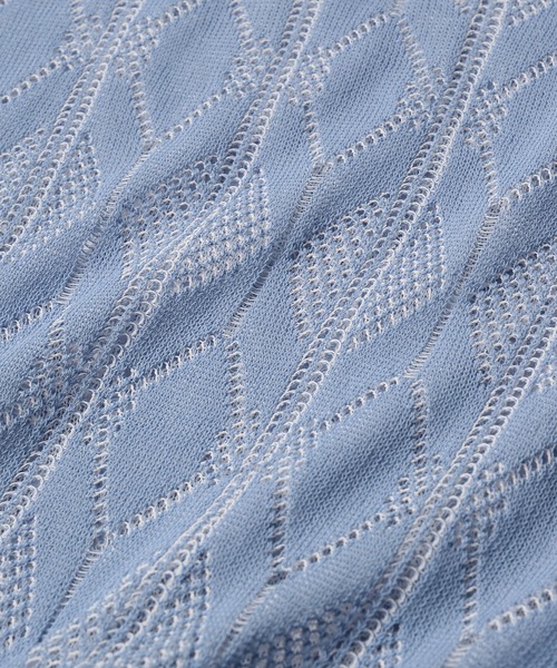 「mintdesigns」 半袖ニット 2 ホワイト レディース_画像8