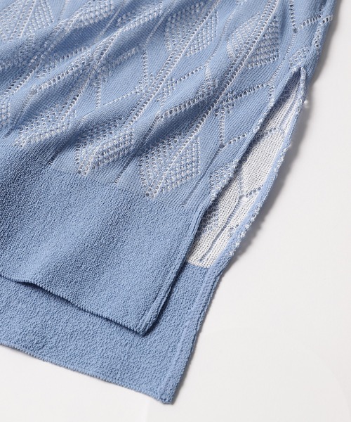 「mintdesigns」 半袖ニット 2 ホワイト レディース_画像9