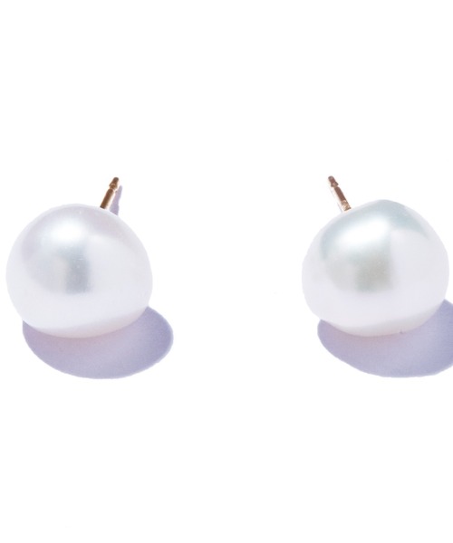 「les bonbon」 ピアス（両耳用） M イエローゴールド レディース_画像2