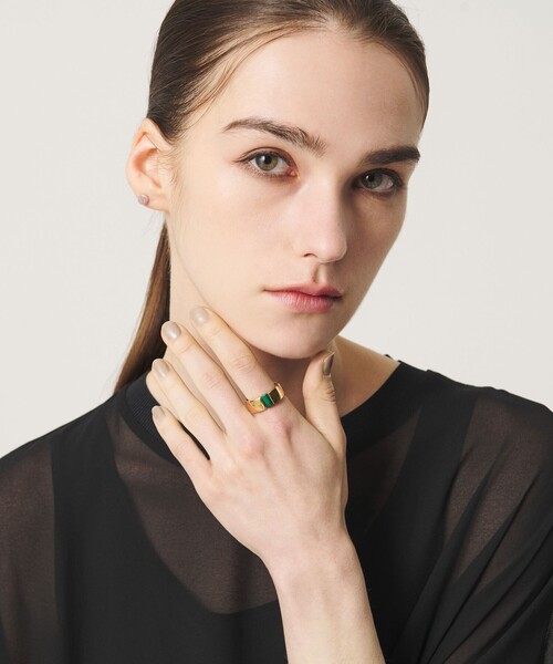BEAUTY＆YOUTH UNITED ARROWS 指輪 リング 「eoa」ストーン シック