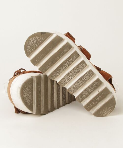 「Minnetonka」 フラットサンダル - ブラウン レディース_画像3