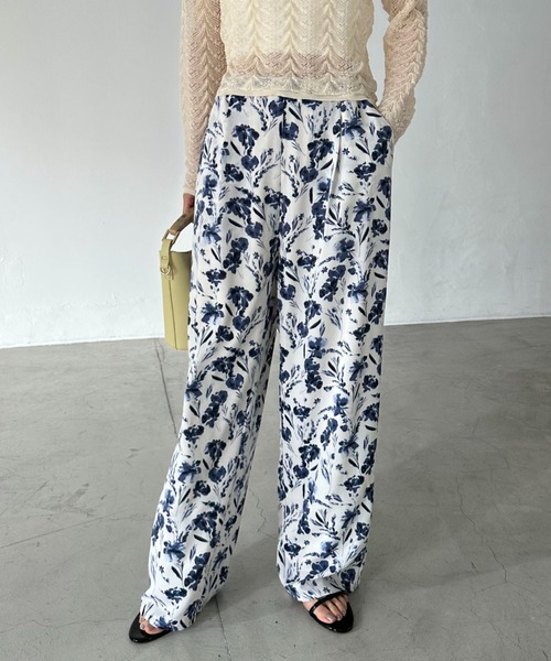 「DOUX ARCHIVES」 パンツ 38 ブルー レディース_画像3