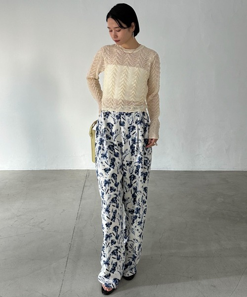 「DOUX ARCHIVES」 パンツ 38 ブルー レディース_画像8