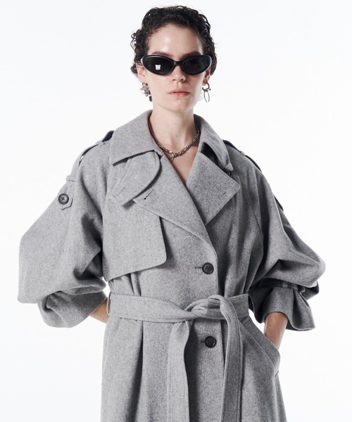 JOSE MOON（ジョゼムーン） トレンチコート コート WOOL COMFORTABLE