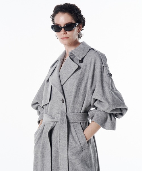 JOSE MOON（ジョゼムーン） トレンチコート コート WOOL COMFORTABLE
