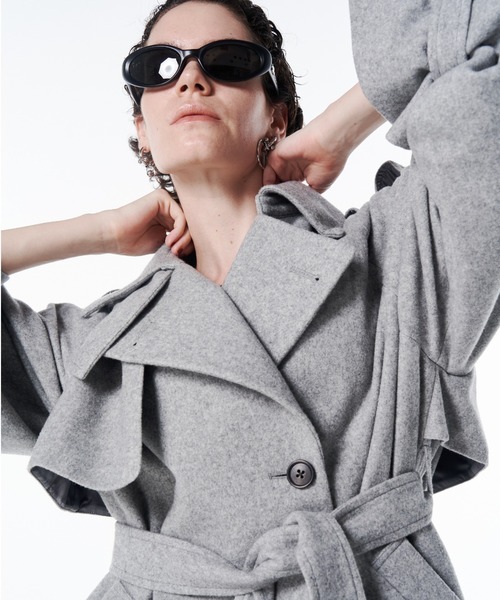 JOSE MOON（ジョゼムーン） トレンチコート コート WOOL COMFORTABLE